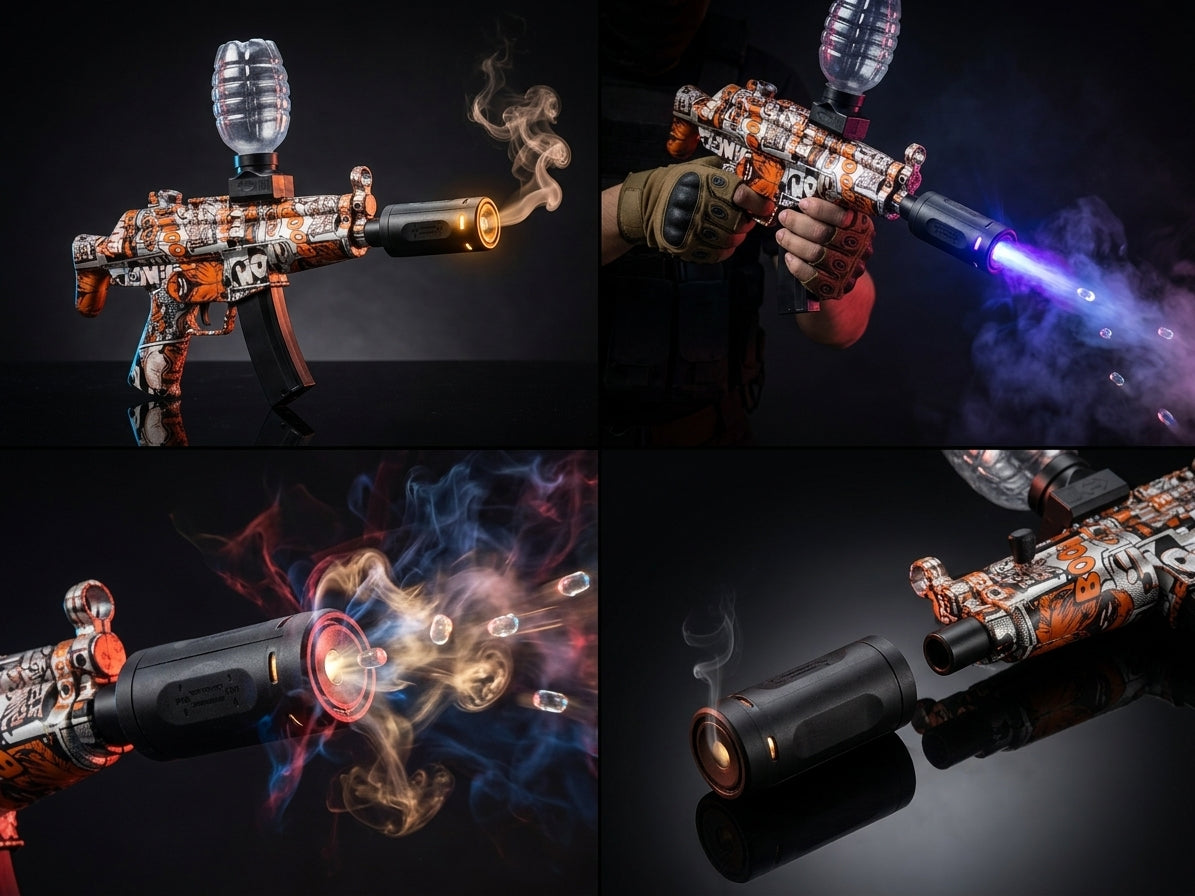 M416S Gel Blaster Toy Gun with one pack of Gel Balls