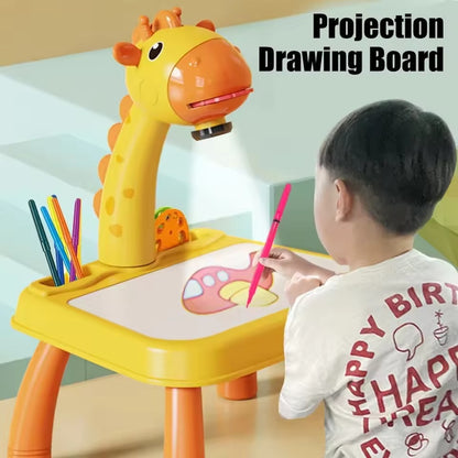 Projection Painting Drawing Table for Kids