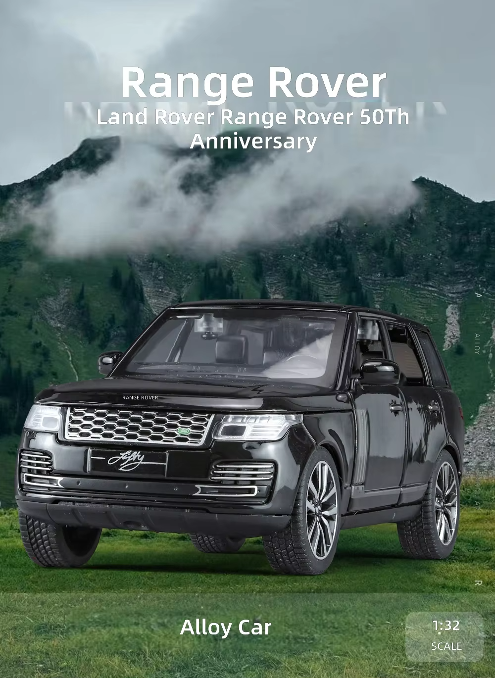 Die-Cast Range Rover Model Car