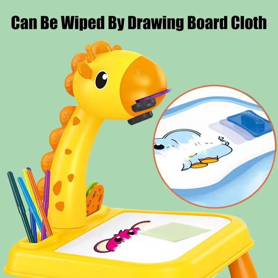 Projection Painting Drawing Table for Kids