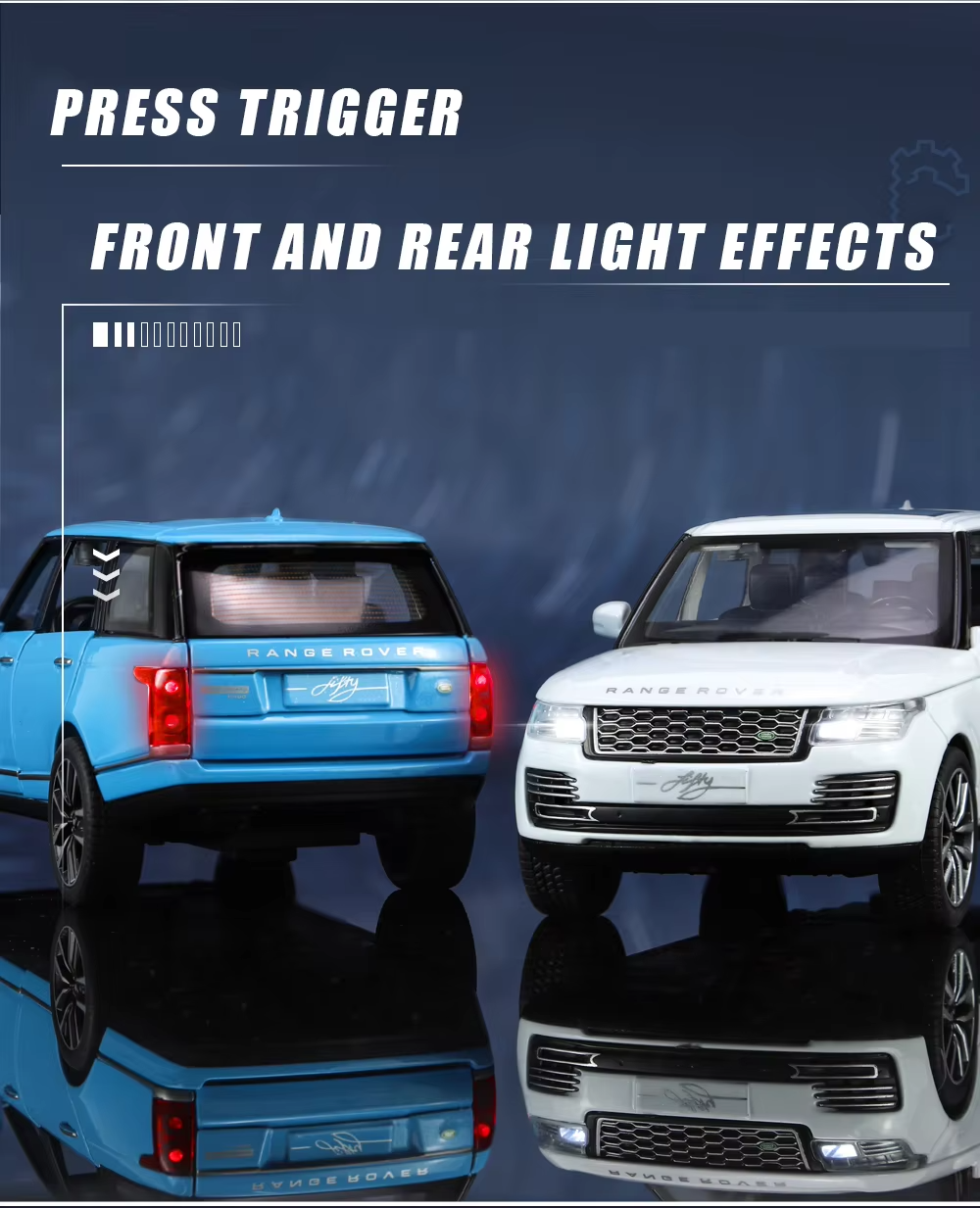 Die-Cast Range Rover Model Car