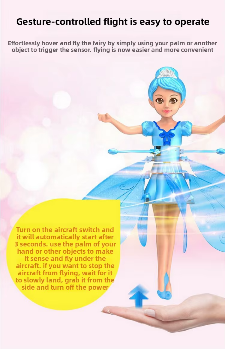Flying Fairy Princess Doll – Magic Hovering Toy