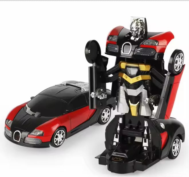 2-in-1 Transforming Robot Car Toy