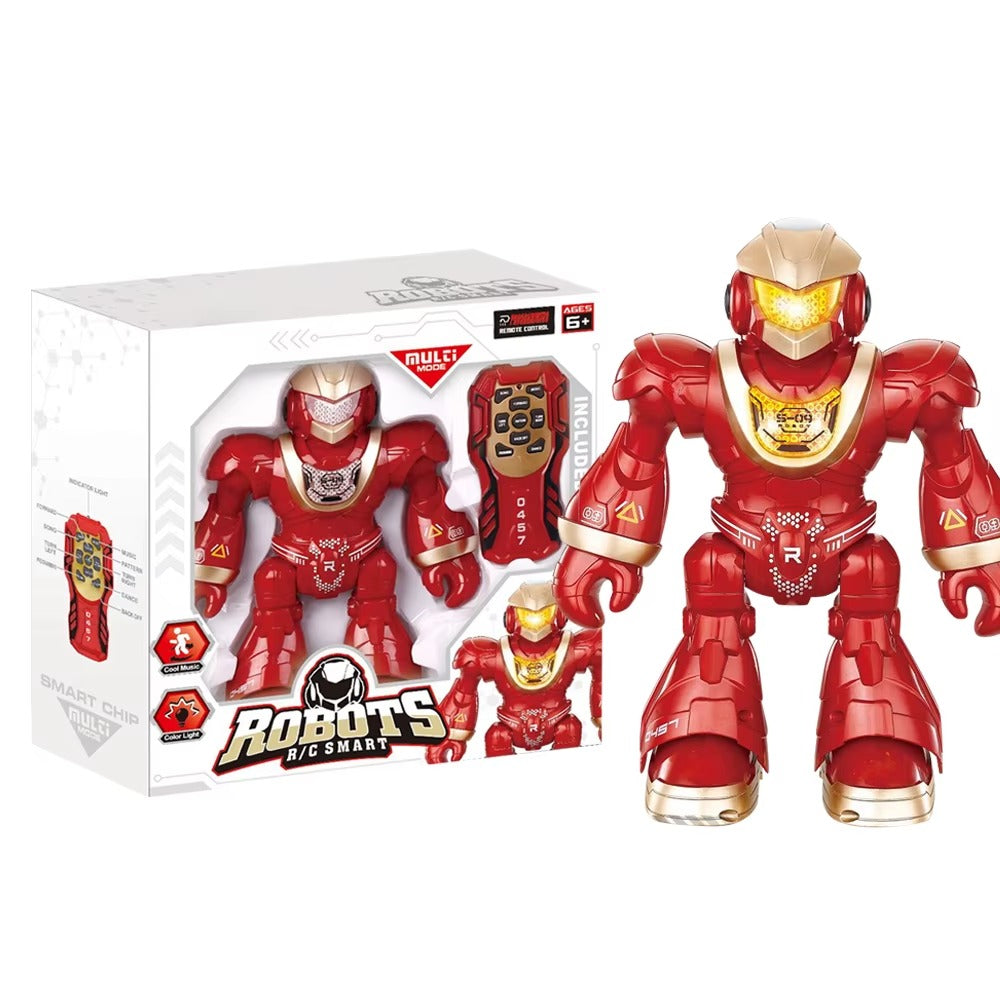 Remote Control Robot Toy with Lights, Music & Dance