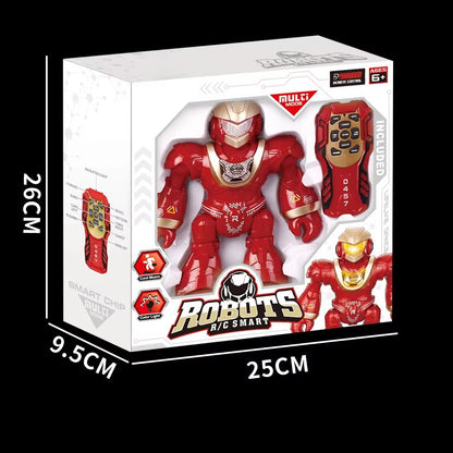 Remote Control Robot Toy with Lights, Music & Dance