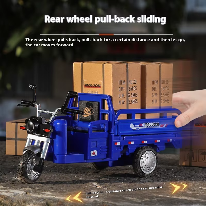 Kids Cargo Tricycle – Mini Transport Toy
