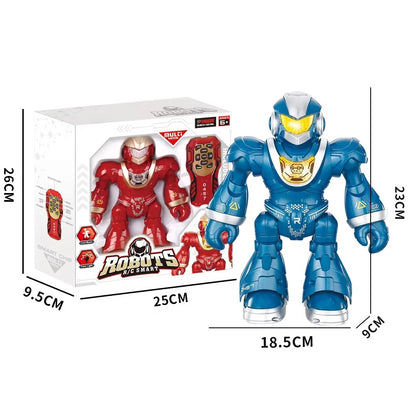 Remote Control Robot Toy with Lights, Music & Dance