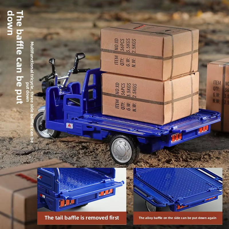 Kids Cargo Tricycle – Mini Transport Toy