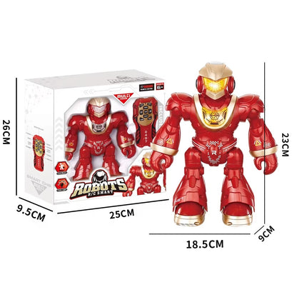 Remote Control Robot Toy with Lights, Music & Dance