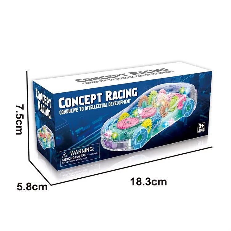 Concept Racing Gear Car – Educational Toy for Kids
