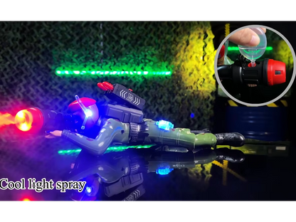 Remote Control Spray Military Crawler Toy