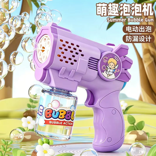 Unicorn Bubble Gun – Automatic Bubble Blaster for Kids