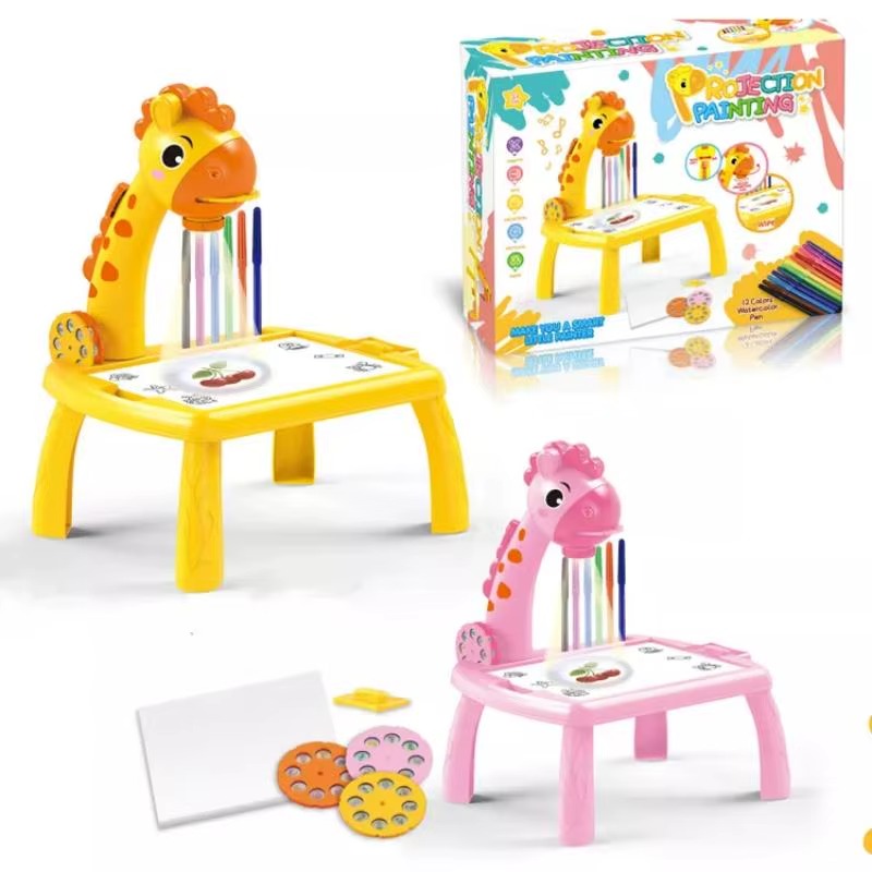 Projection Painting Drawing Table for Kids