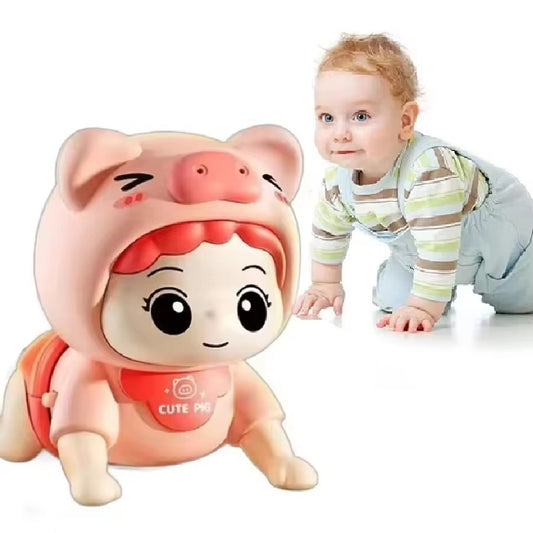 Cute Crawling Baby Doll – Musical Interactive Toy