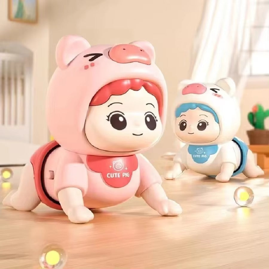 Cute Crawling Baby Doll – Musical Interactive Toy