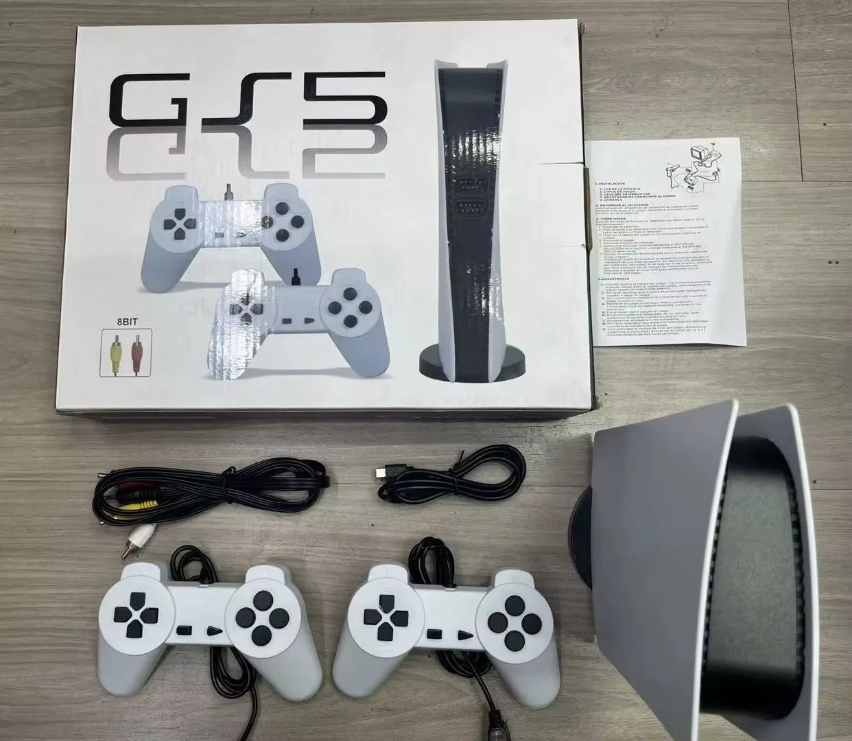 GS5 Retro Gaming Console – Plug & Play Entertainment System