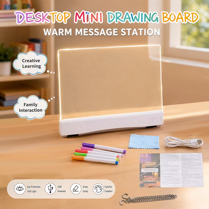 Creative LED Message Board with RGB Night Light
