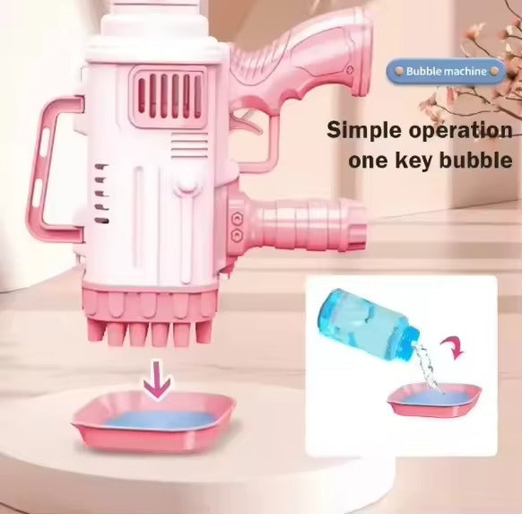 Electric Bubble Gun Toy