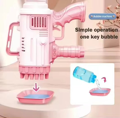 Electric Bubble Gun Toy