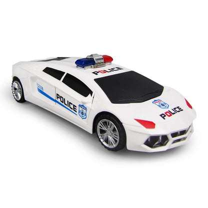 Police Sports Car Toy with Lights & Sounds