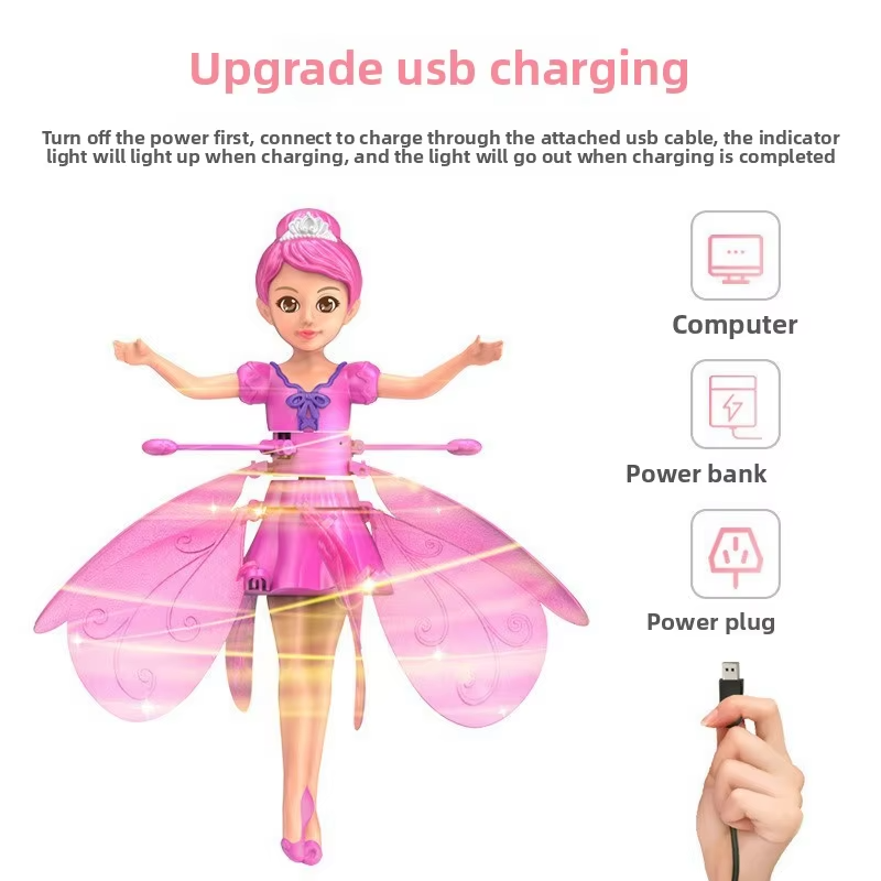 Flying Fairy Princess Doll – Magic Hovering Toy