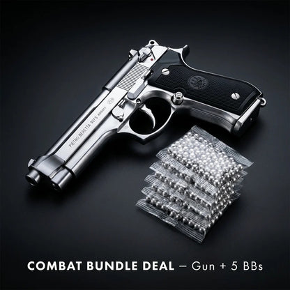 Beretta M92 Gun + 5 BBs - Action Pack