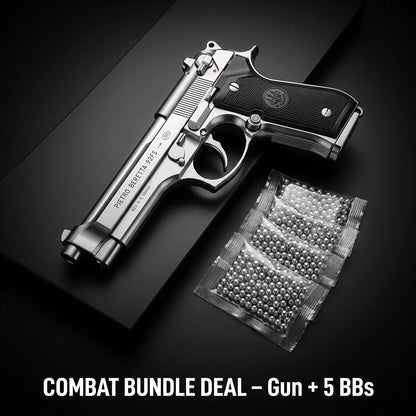 Beretta M92 Gun + 5 BBs - Action Pack